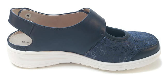 Туфли женские летние Solidus Heaven (Solicare Soft) синие