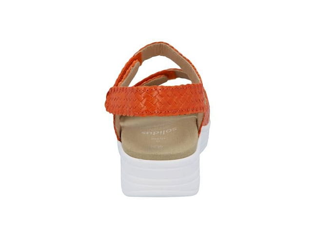 Женские босоножки Solidus Greta оранжевые