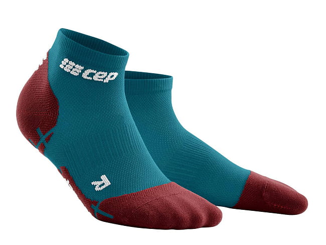 Женские компрессионные короткие носки CEP для бега ультратонкие 3.0
