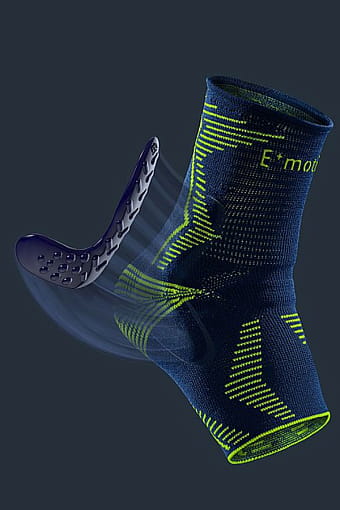 Бандаж голеностопный Levamed E+motion с силиконовыми вкладышами