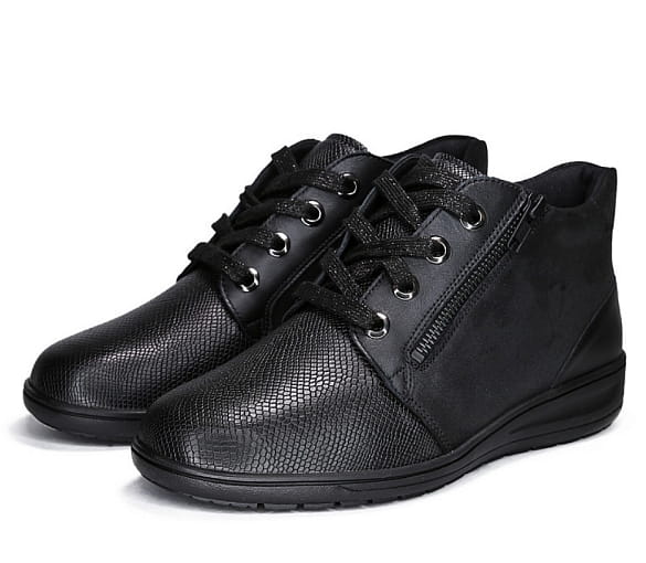 Женские ботинки Solidus Kate (Solicare Soft) черные