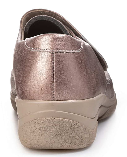 Полуботинки женские демисезонные Solidus Hedda (Solicare Soft) серебристые