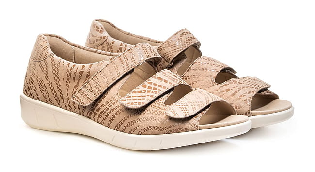 Туфли женские летние Solidus Happy (SolicareSoft) бежевые