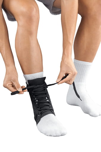 Ортез армированный на голеностопный сустав protect.ANKLE lace up