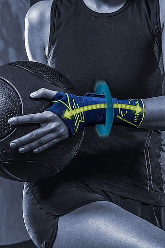 Бандаж на лучезапястный сустав Manumed active E+motion