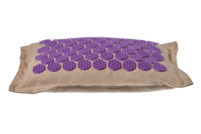 Подушка акупунктурная «НИРВАНА» с наполнителем из гречневой лузги